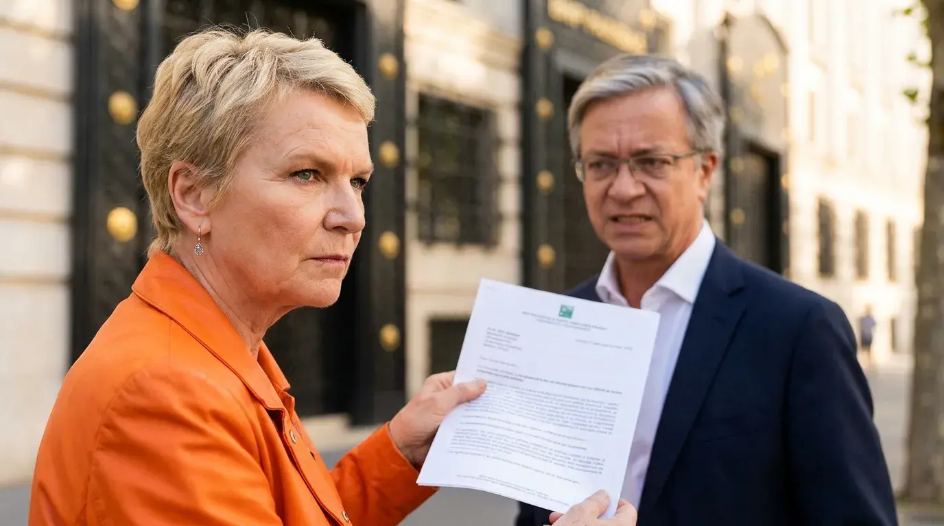 Lucet brandit un document interne confidentiel de BNP Paribas